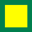 jaune/borde vert