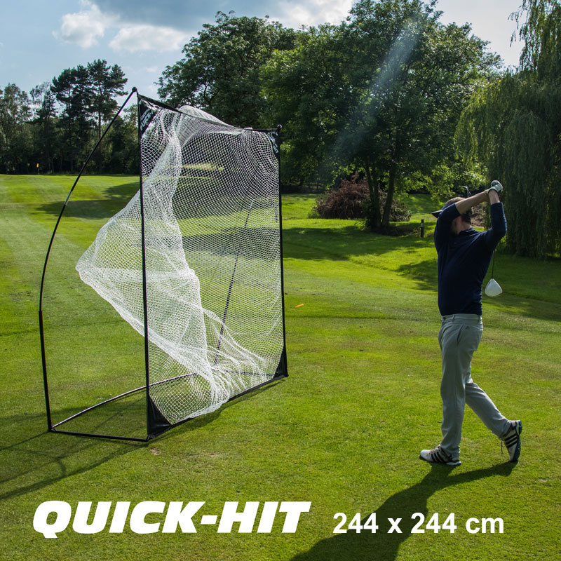 Golf Übungsnetz für zu Hause von Quickplay - 244 x 244 cm