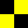 noir/jaune carré