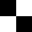 noir/blanc carré